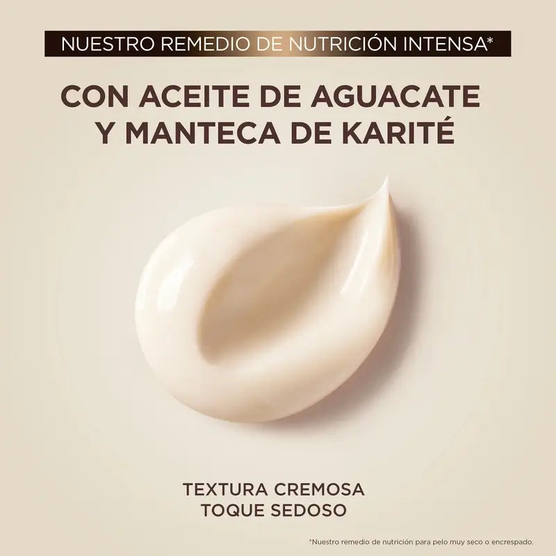 Garnier Original Remedies Après-shampooing à l'huile d'avocat et au beurre de karité pour cheveux crépus et indisciplinés 250ml