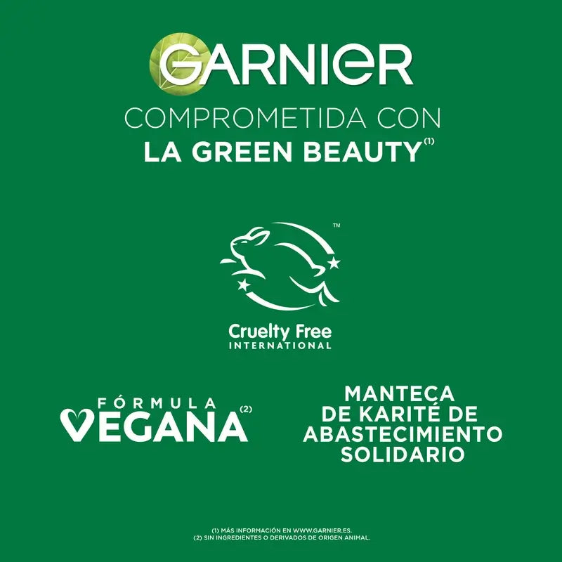 Garnier Original Remedies Crème à l'avocat et au beurre de karité pour cheveux indisciplinés et crépus 200 ml