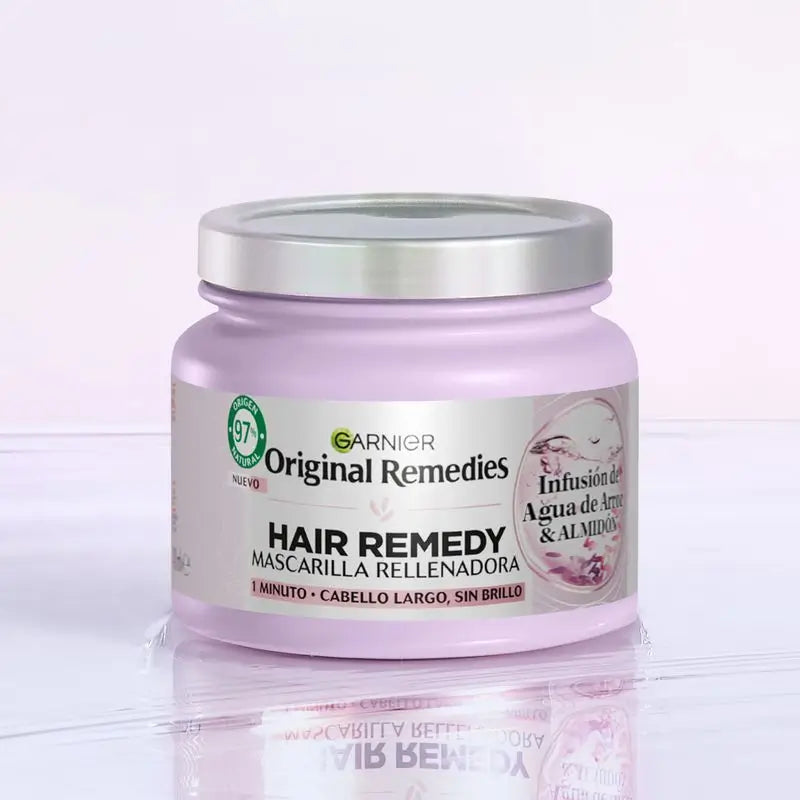 Garnier Original Remedies Rice Water Infused Replenishing Mask for Long, Dull Hair (masque régénérant à l'eau de riz pour les cheveux longs et ternes)