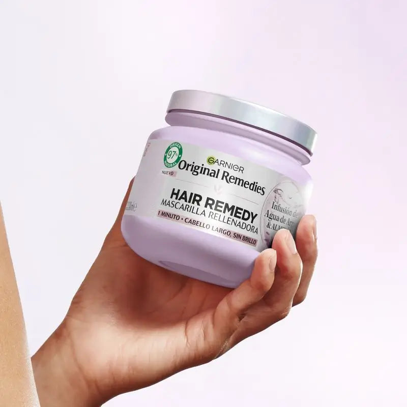 Garnier Original Remedies Rice Water Infused Replenishing Mask for Long, Dull Hair (masque régénérant à l'eau de riz pour les cheveux longs et ternes)