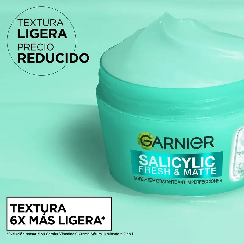 Garnier Pure Active Salicylic Fresh & Matte Moisturising Anti-Imperfection Sorbet, 85 ml