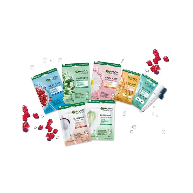 Garnier Skin Active Nutri Bomb Milky Mask Masque réparateur au lait d'amande bio et à l'acide hyaluronique