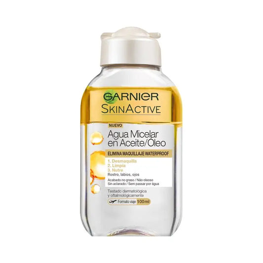 Eau micellaire à l'huile Garnier Skinactive, 100 ml