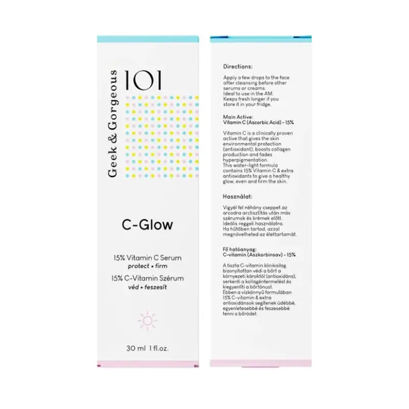 Geek & Gorgeous C-Glow, 30 ml