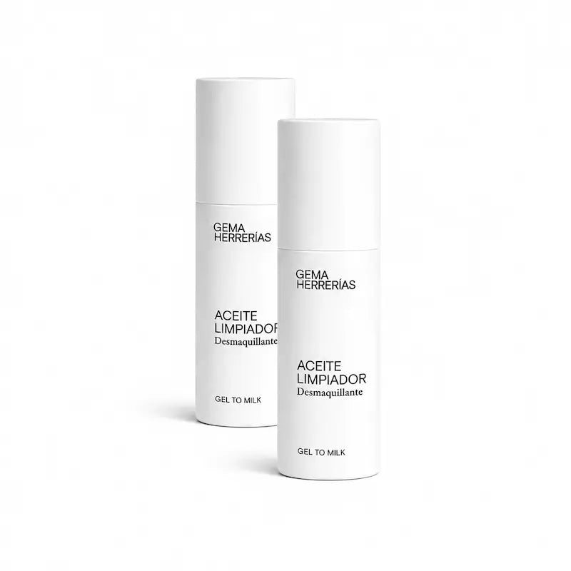 Gema Herrerías Gel au lait Huile nettoyante et démaquillante ,150 ml