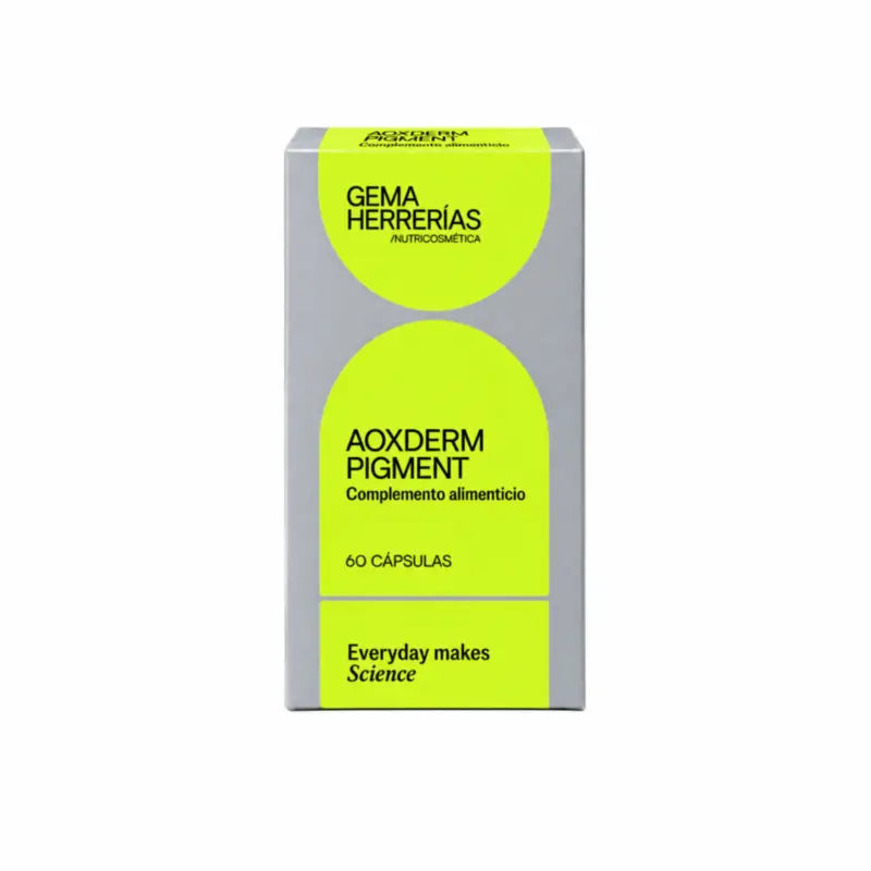 Gema Herrerías Aoxderm Pigment, complément alimentaire, 60 gélules