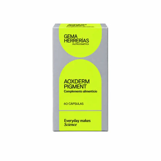 Gema Herrerías Aoxderm Pigment, complément alimentaire, 60 gélules