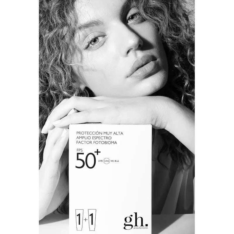 Gema Herrerias Fps50+ Très Haute Protection, Duplo 2x50ml