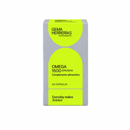 Gema Herrerías Omega 1500 EPA/DHA, complément alimentaire, 60 gélules