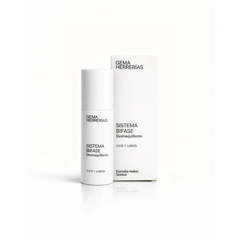 Gema Herrerías Biphase Make-up Remover System for Face and Eyes, 150 ml