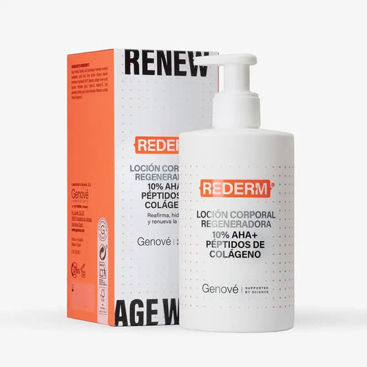 Genové Rederm 10% Aha Lotion régénérante pour le corps, 250ml