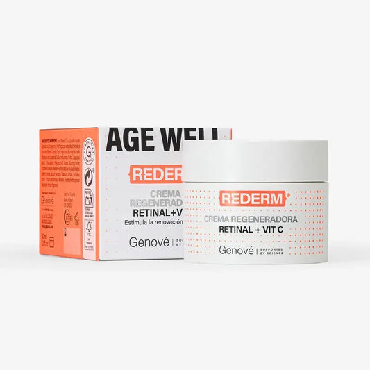 Genové Rederm Crème régénératrice rétine + Vit C, 50 ml