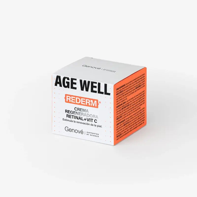 Genové Rederm Crème régénératrice rétine + Vit C, 50 ml