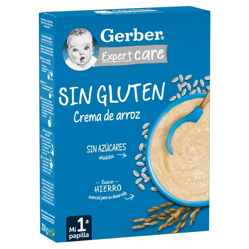 GERBER Crème de céréales au riz sans gluten 250g