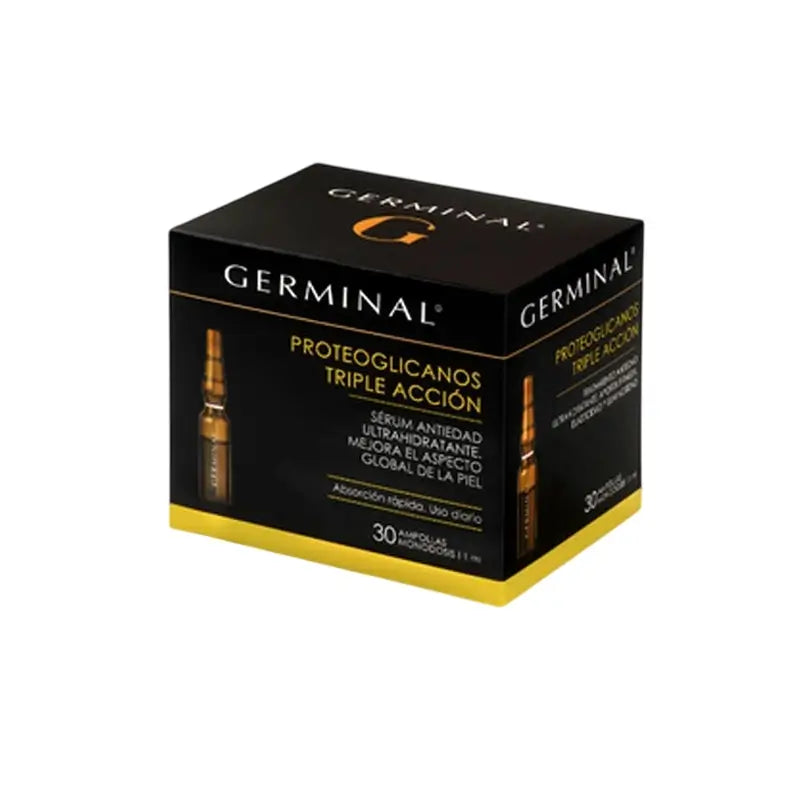 Protéoglycanes germinaux triple action, 30 ampoules x 1 ml