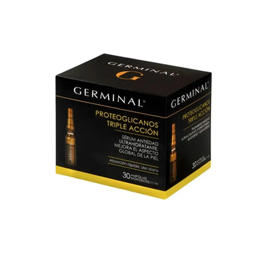 Protéoglycanes germinaux triple action, 30 ampoules x 1 ml