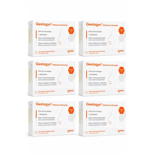 Gestagyn Pregnancy, Pack 6 x 30 Capsules