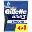 Gillette Blue3 Smooth Rasoirs jetables pour hommes, 5 pcs.