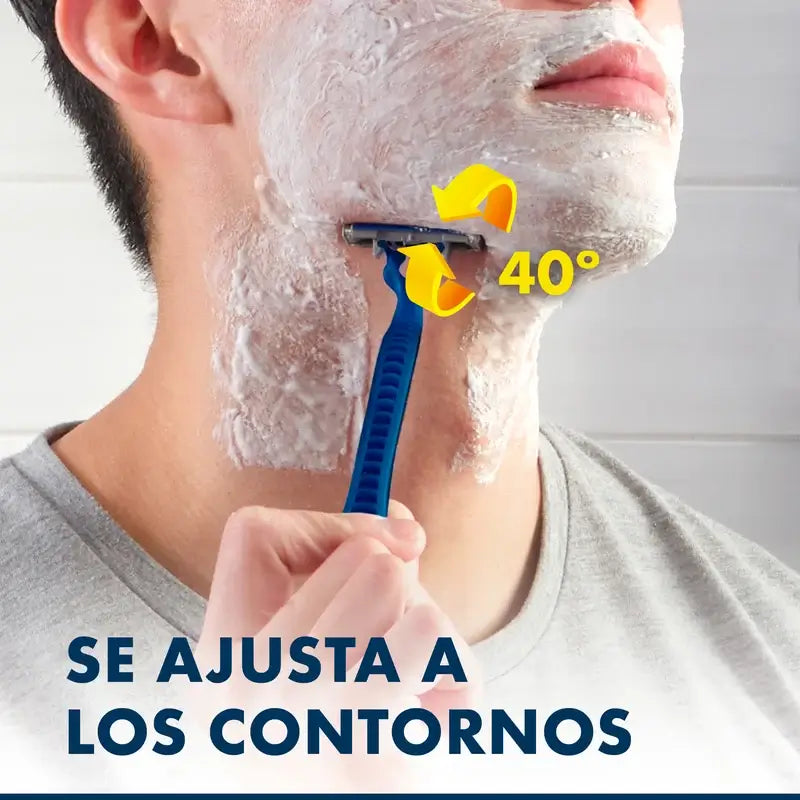 Gillette Blue3 Smooth Rasoirs jetables pour hommes, 5 pcs.