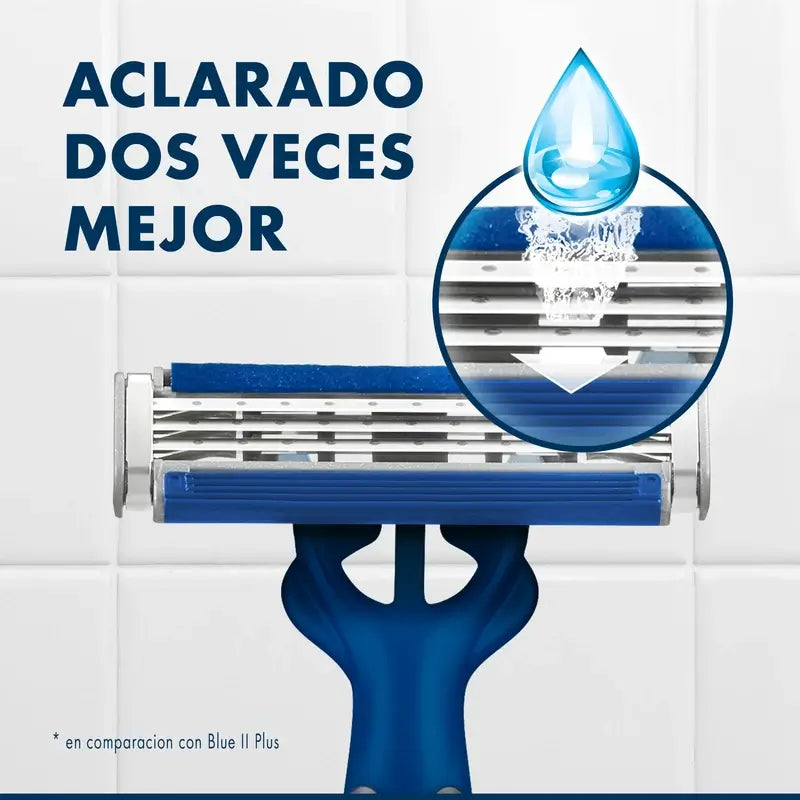 Gillette Blue3 Smooth Rasoirs jetables pour hommes, 5 pcs.