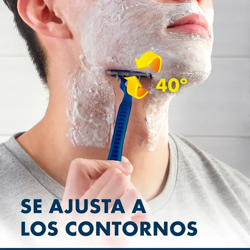 Rasoirs jetables à 3 lames Gillette Blue3 Smooth, 16 pcs.