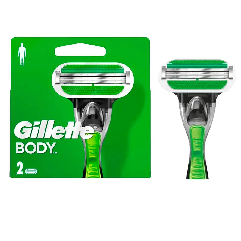 Recharges pour rasoir de corps Gillette, 2 pièces