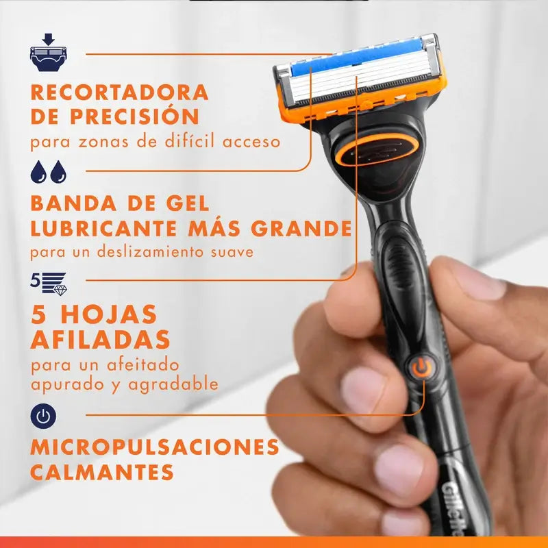 Rasoir de sécurité pour hommes Gillette Fusion5 Power