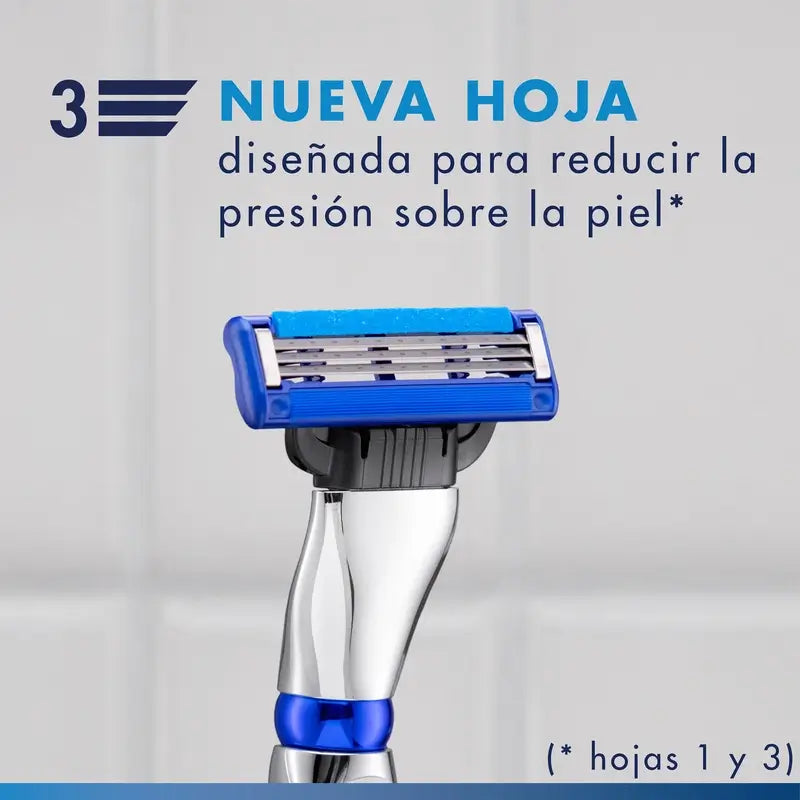 Recharges de rasoir pour hommes Gillette Mach3 Turbo, 4 pcs.