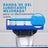 Recharges de rasoir pour hommes Gillette Mach3 Turbo, 4 pcs.