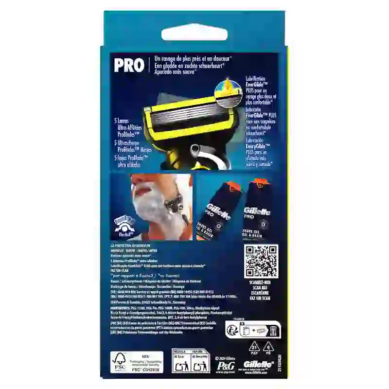 Gillette Fusion Proshield Fusion Machine + 2 recharges