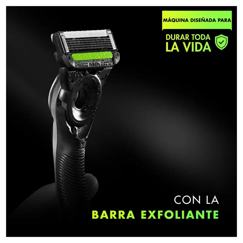 Rasoir Gillette Labs avec stick exfoliant + 5 recharges