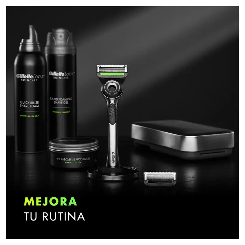 Rasoir Gillette Labs avec stick exfoliant + 5 recharges