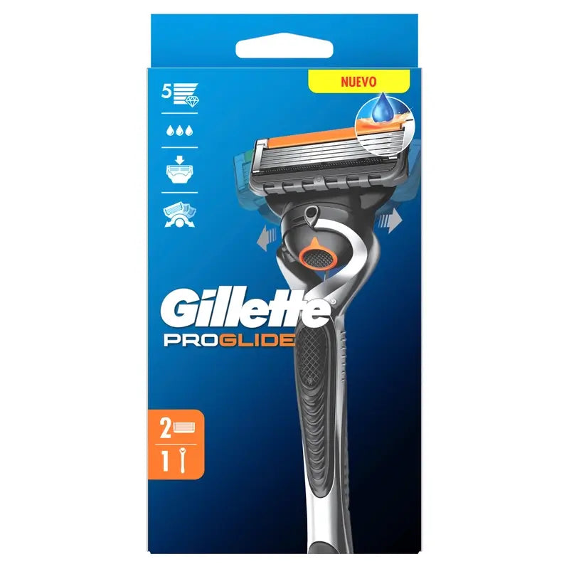 Rasoir pour homme Gillette Proglide, 1 manche + 1 recharge
