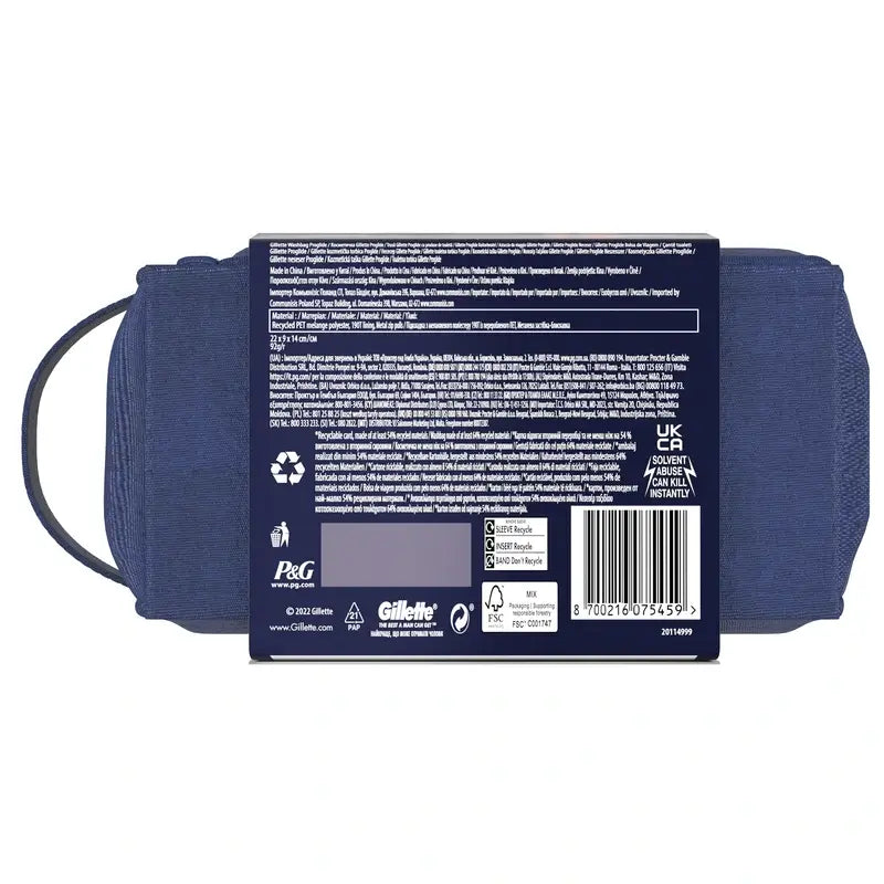 Gillette Proglide Pack avec Rasoir + 1 Recharge + Gel