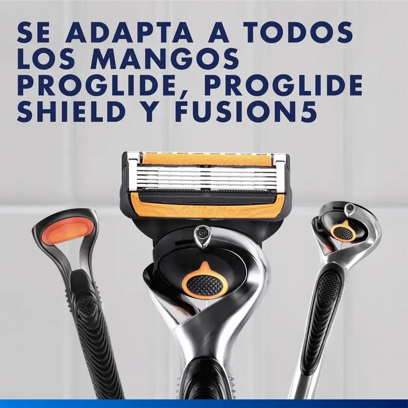 Recharges de rasoir pour hommes Gillette Proglide Power, 4 pièces