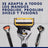 Recharges de rasoir pour hommes Gillette Proshield, 4 pièces