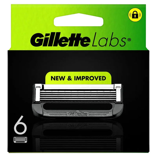 Recharges de rasage Gillette Labs, 6 lames