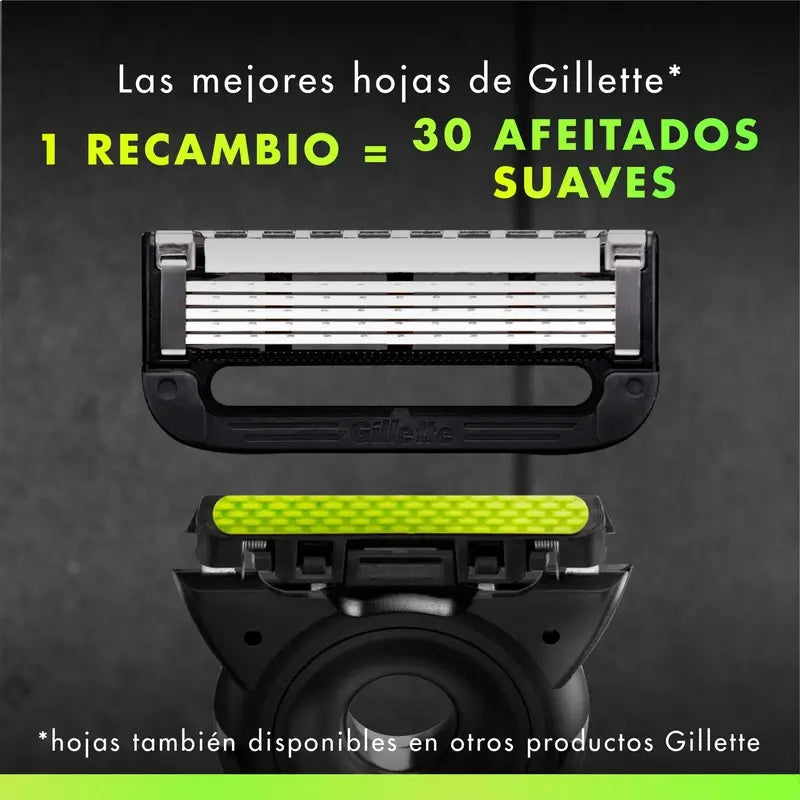 Recharges de rasage Gillette Labs, 6 lames
