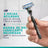 Recharge Gillette Mach3, 7+1 recharges