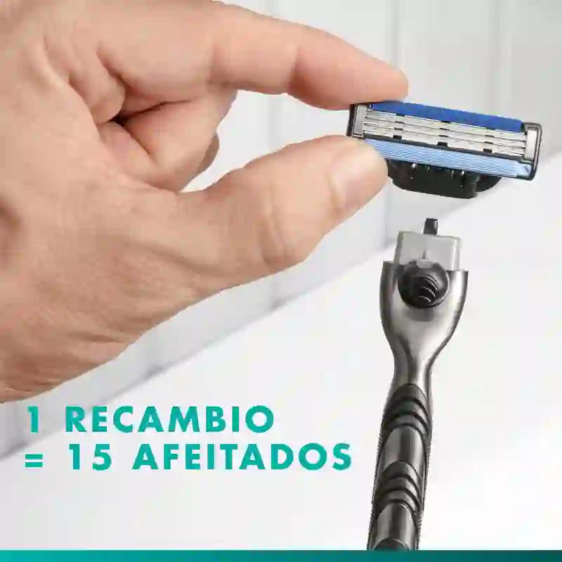 Recharge Gillette Mach3, 7+1 recharges