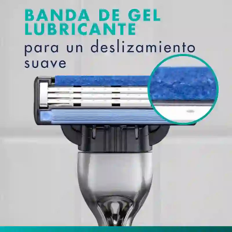 Recharge Gillette Mach3, 7+1 recharges