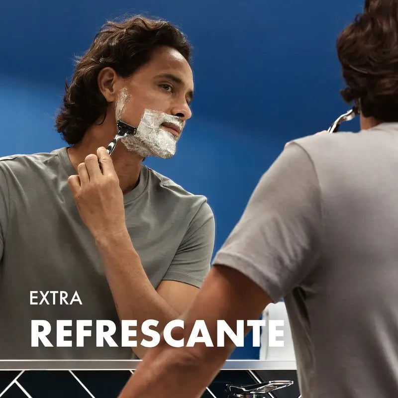 Gillette Series Gel de rasage rafraîchissant à l'eucalyptus, 2x200 ml
