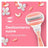 Rasoir épilatoire pour femmes Gillette Venus Comfortglide Spa Breeze, 1 manche + 3 recharges