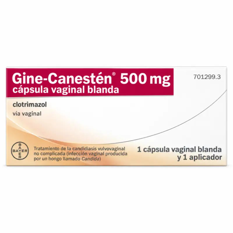 Gine-Canesten 500 mg, 1 gélule vaginale