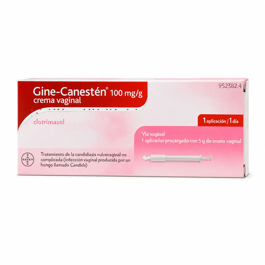 Gine-Canesten 100 mg/g Crème vaginale 5 gr
