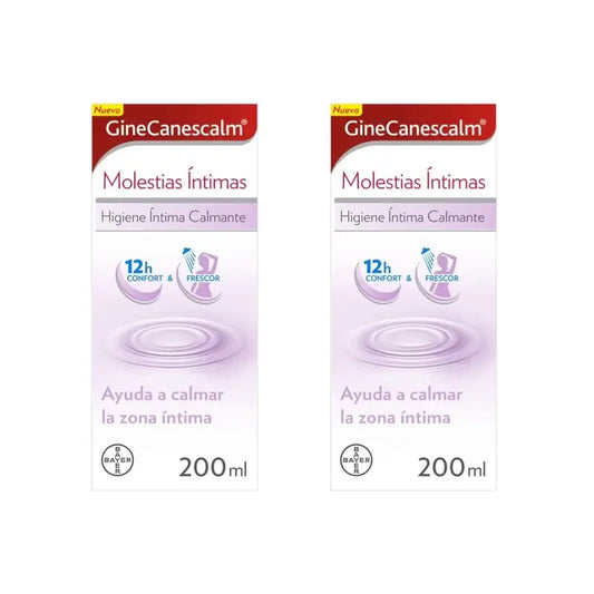 Ginescanes GineCanescalm Intimate Discomfort Gel, 2X200 Ml