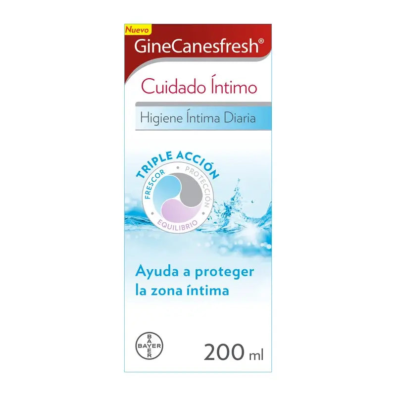 Ginescanes GineCanesfresh Gel de soin intime, 200 ml