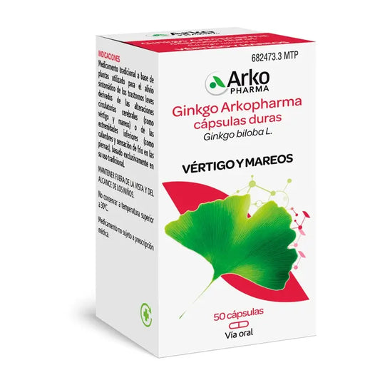 Arkopharma Ginkgo , 180 mg 50 capsules