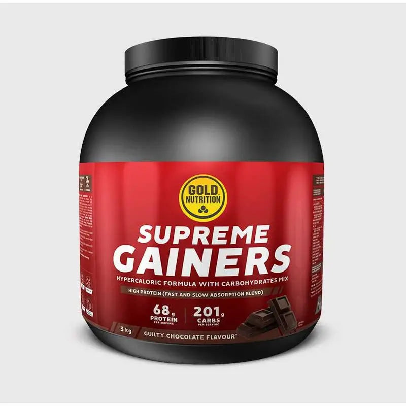 Gold Nutrition Supreme Gainers Chocolat 3Kg.