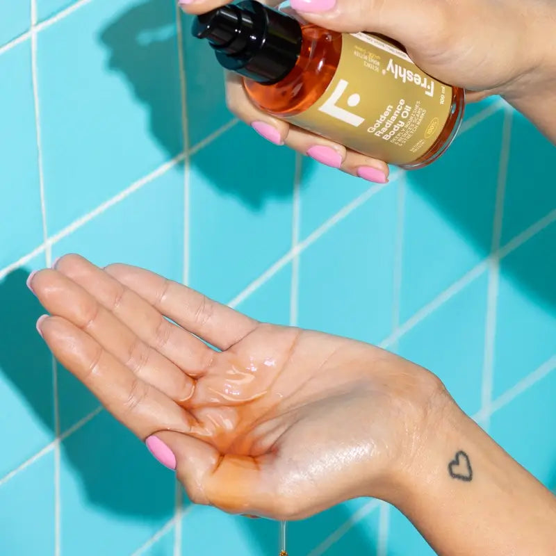 Huile pour le corps Freshly Golden Radiance 100ml